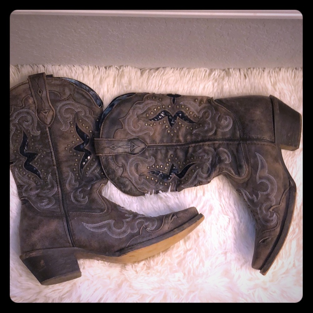 Woman’s leather Laredo boots
